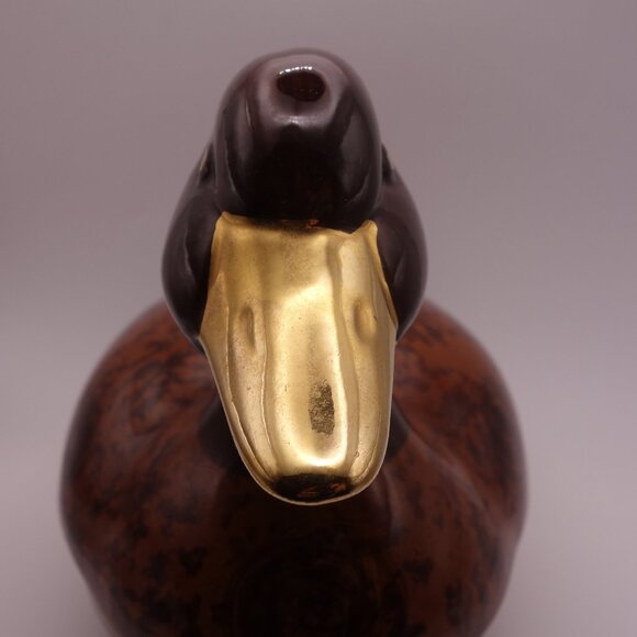 Michel Caugant Ceramic Duck Storage Container - Picture 5 of 16